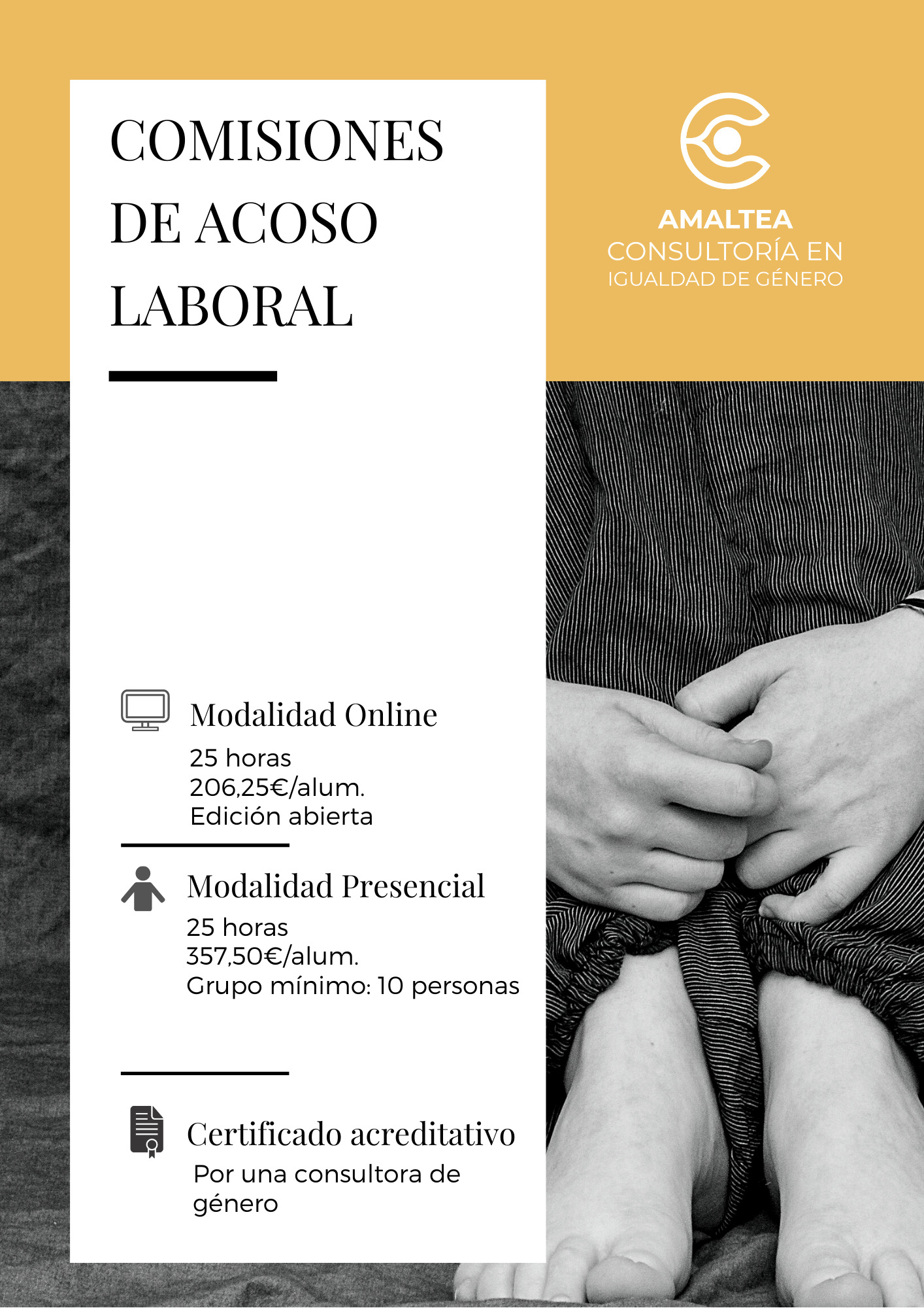 Portada de la Ficha de la Formación del Comité de Acoso Laboral