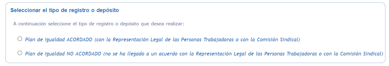 registro del plan de igualdad