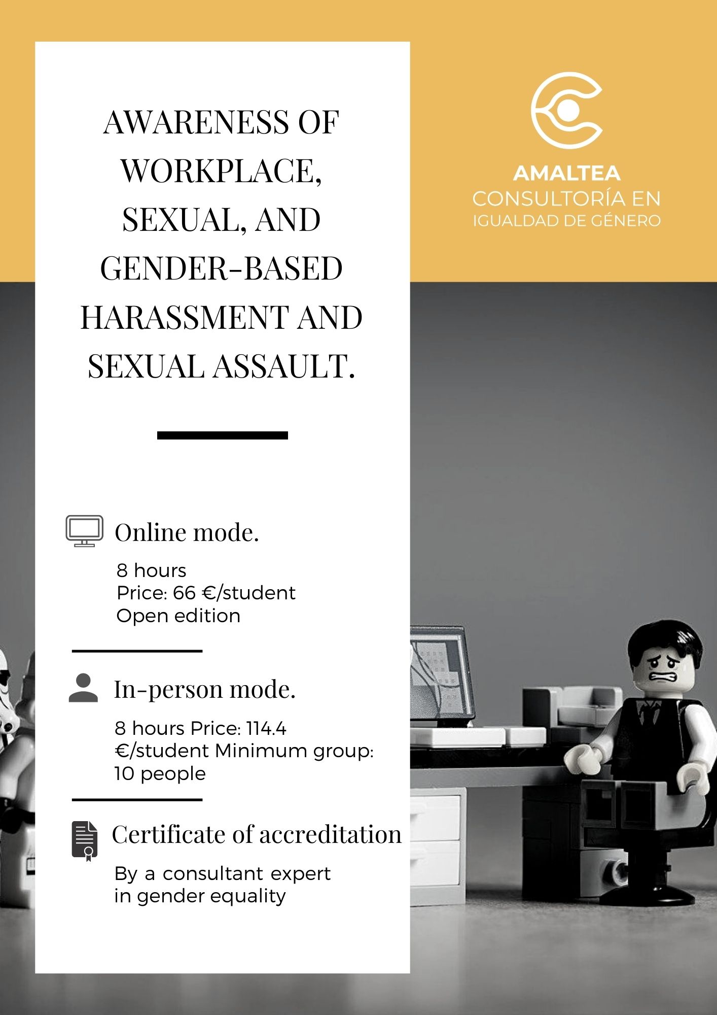 Portada de la Ficha del Curso de Sensibilización en Acoso Laboral